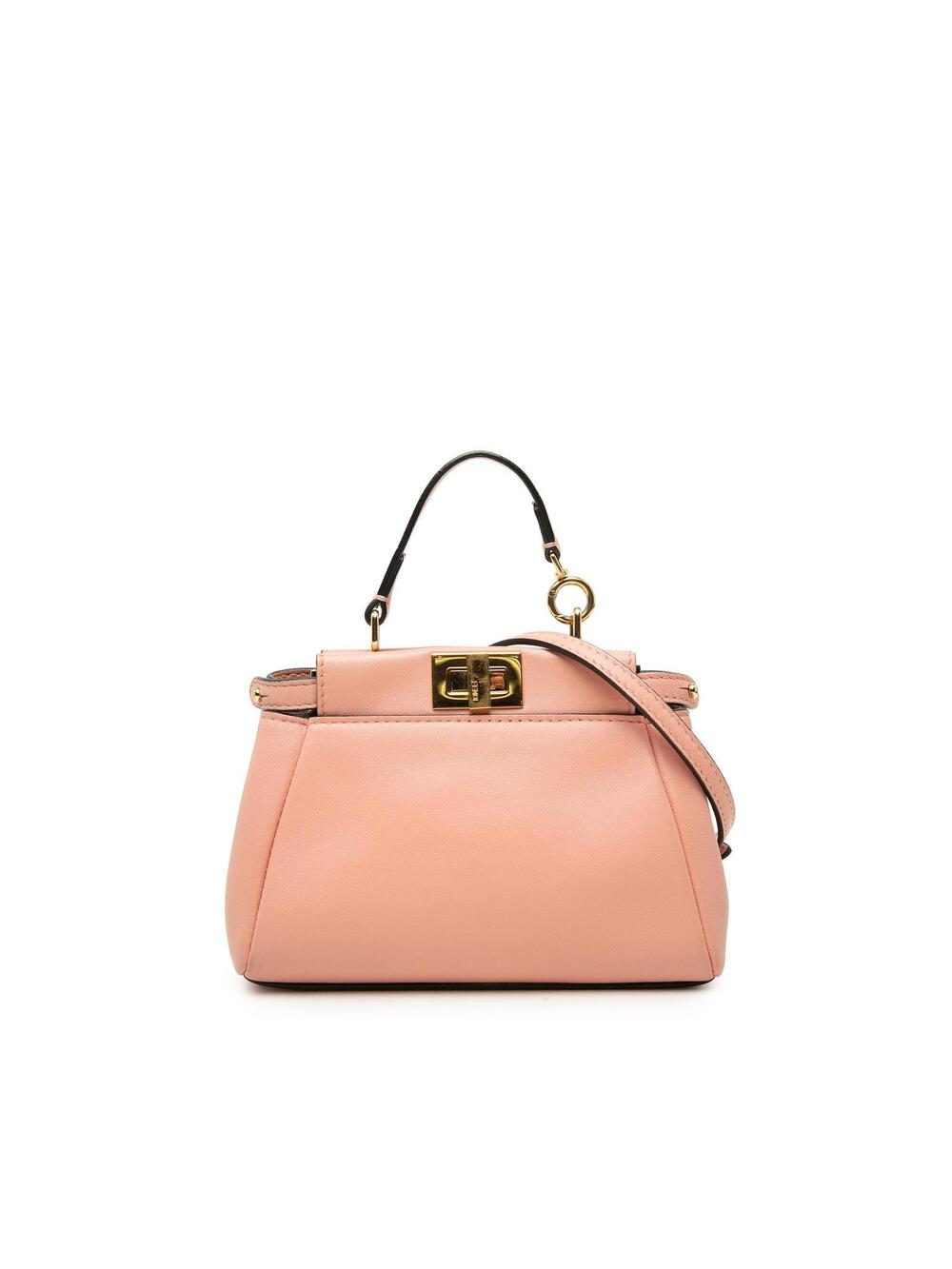 Fendi Micro Leather Peekaboo Satchel #343679F85B